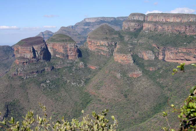 Les trois Rondavels Les trois Rondavels