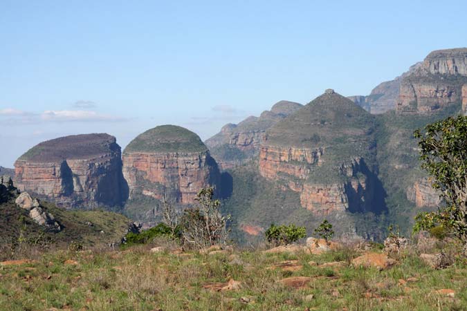 Les trois Rondavels Les trois Rondavels