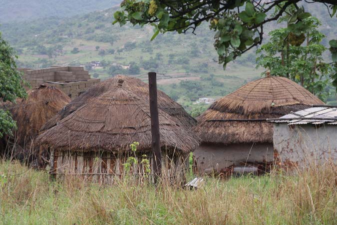 Dans la campagne du Swaziland Dans la campagne du Swaziland