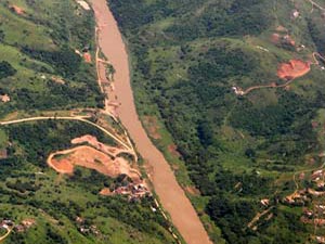 Afrique vue du ciel