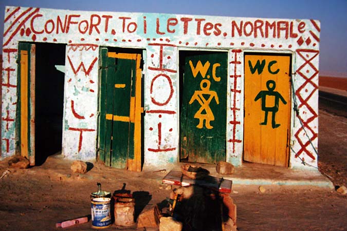 Toilettes grand luxe !