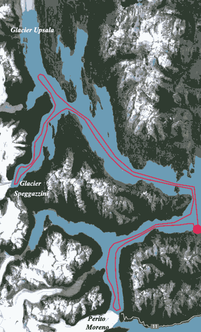 Croisère Los Glaciares