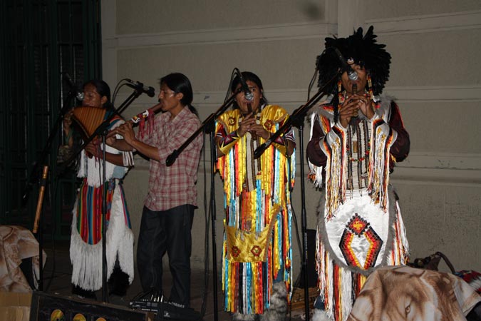 Musiciens des Andes