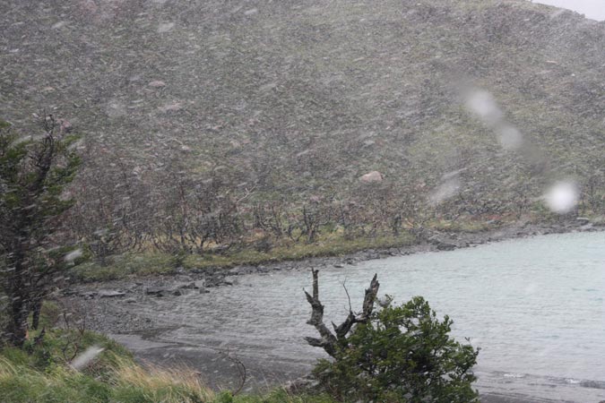 Bourrasques de neige