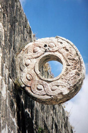 Jeu de pelote (Chichen Itza). Jeu de pelote (Chichen Itza).