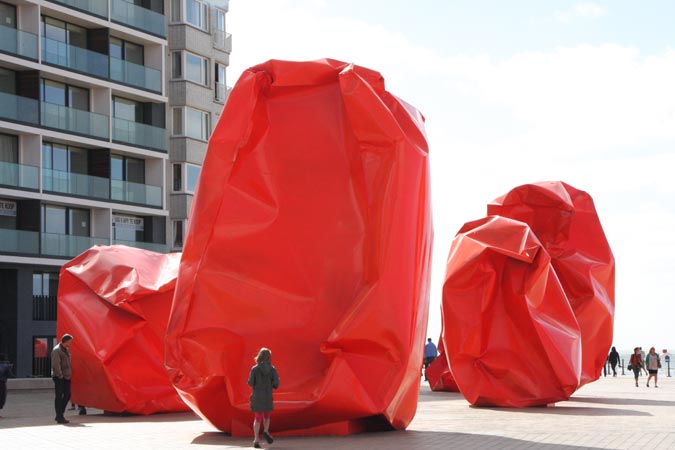 Rocks Strangers Ostende