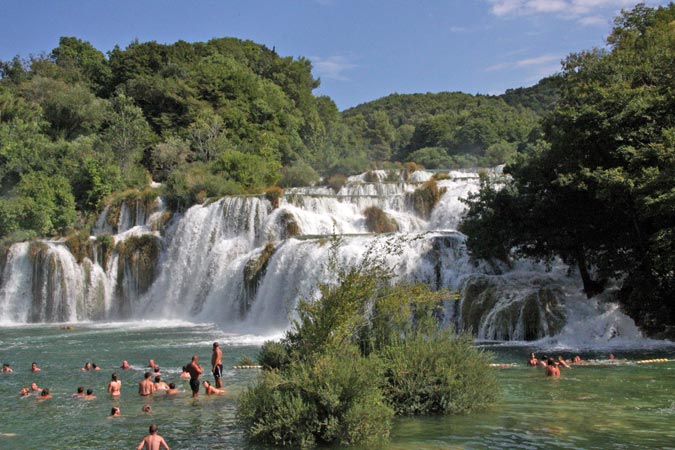 Chutes de la Krka. Chutes de la Krka.
