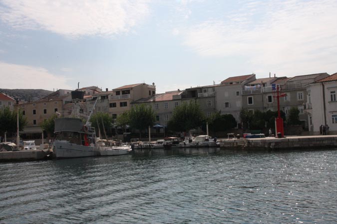 Le port de Pag.