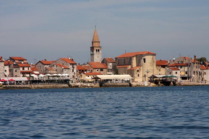 Umag, port d'Istrie.