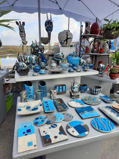 March&eacute; des artisans &agrave; Mornac