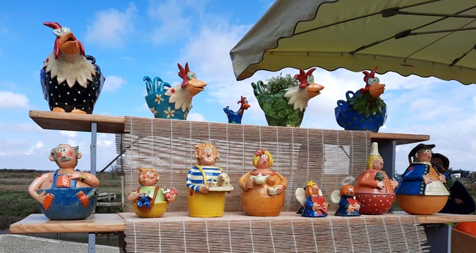 March&eacute; des artisans &agrave; Mornac