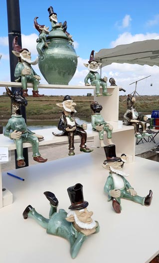 March&eacute; des artisans &agrave; Mornac