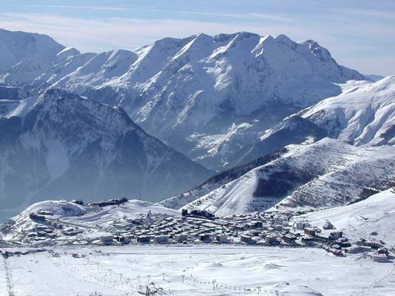 Ski &agrave; l'Alpe d' Huez.