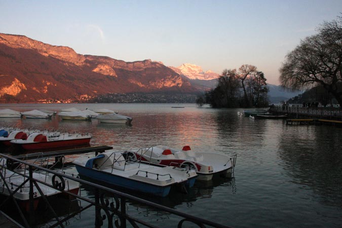 Le lac d'Annecy