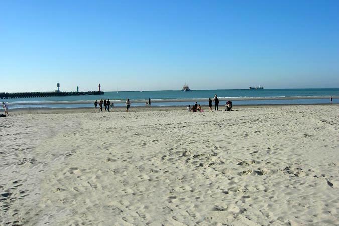 Plage de Boulogne sur Mer.