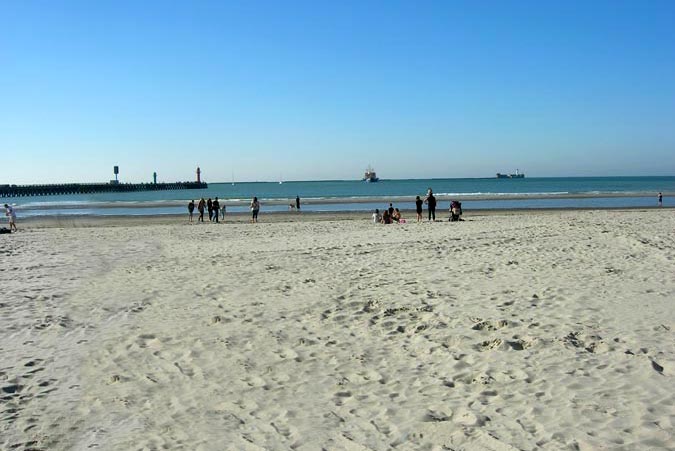 Plage de Boulogne sur Mer.