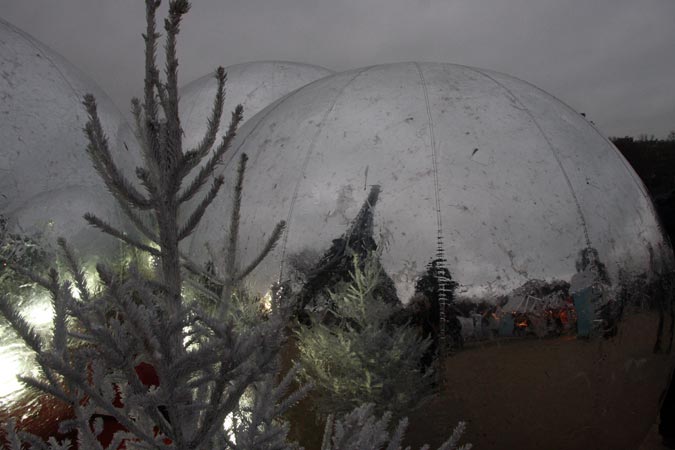 Boules de Noël.