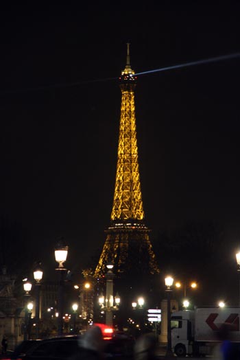 La tour Eiffel.