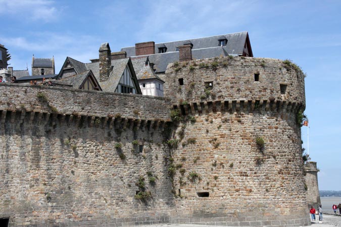 Enceinte du Mt St Michel.