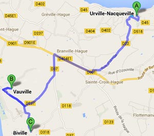 Vauville et Biville