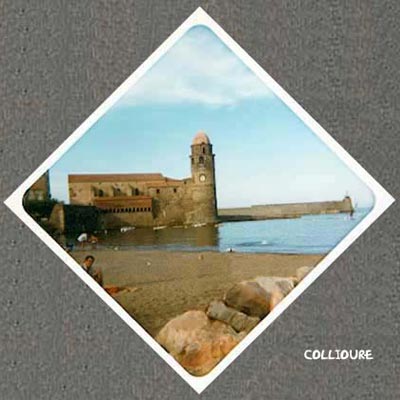 Collioure, jolie cité méditerranéenne.