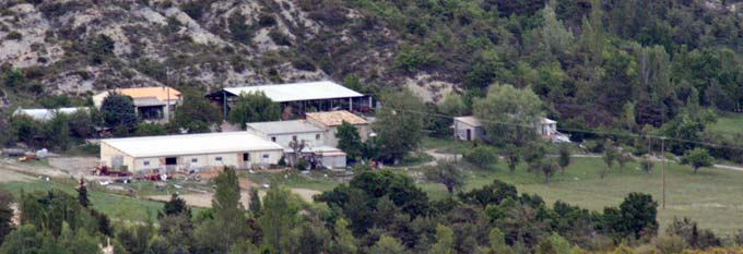 Camping à la ferme du Cheiron.