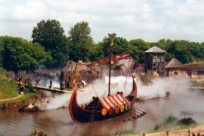 Une sc&egrave;ne du  Puy du Fou.