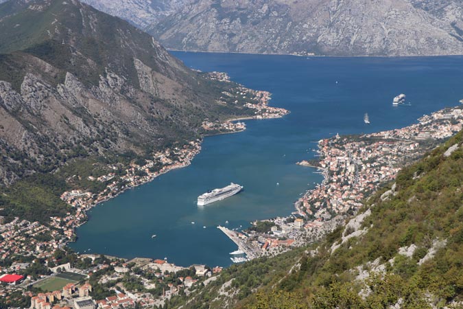 Vue sur Kotor