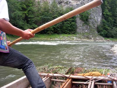 En radeau sur le Dunajec.