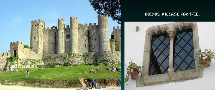 Ch&acirc;teau d'Obidos.