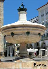 Fontaine de marbre d'Evora.