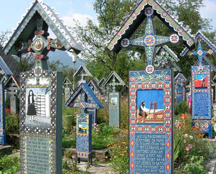 Cimetière joyeux de Sapanta