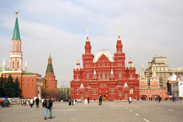 Moscou, la place rouge.