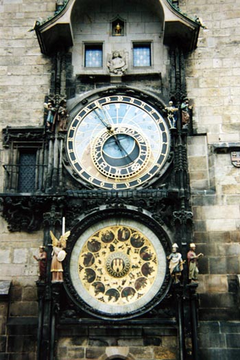 Horloge astronomique de Prague.