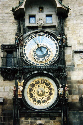 Horloge astronomique de Prague. Horloge astronomique de Prague.