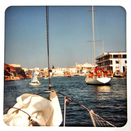 Ciudadela, un port sur l'île de Minorque