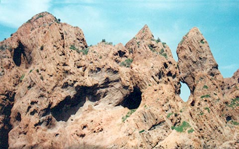 Presqu'île de la Scandola. Presqu'île de la Scandola.