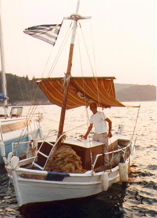 Pêcheur grec.
