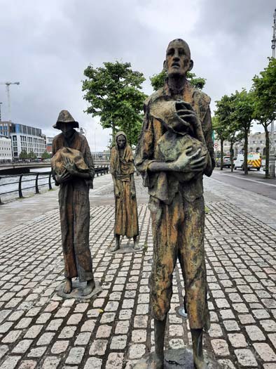 Statue de la famine