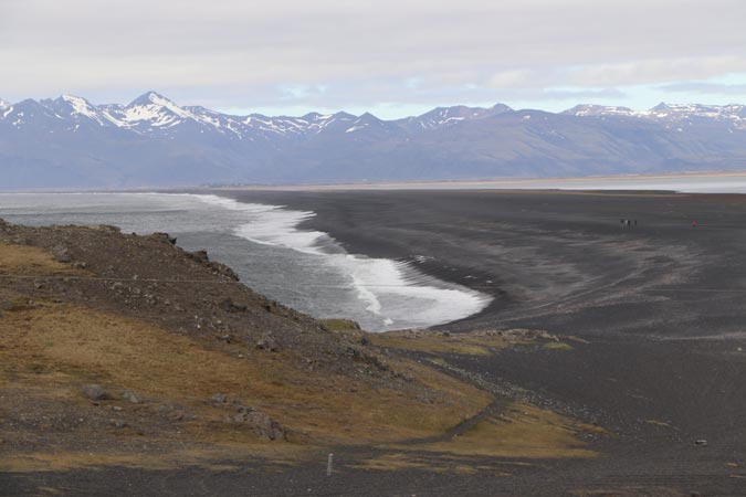 Plage de sable noir Plage de sable noir