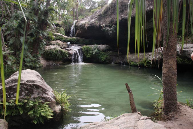Piscine de l'Isalo. Piscine de l'Isalo.
