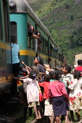 Train Fianarantsoa-Manakara.