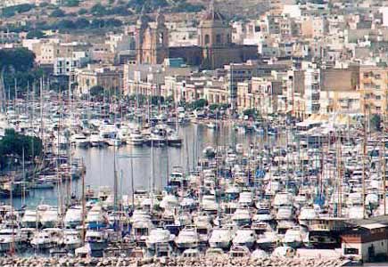 Sliema, en face de La Valette.