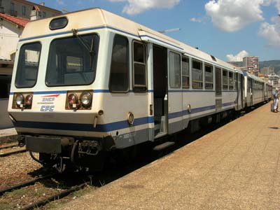 Train Bastia-Ajaccio