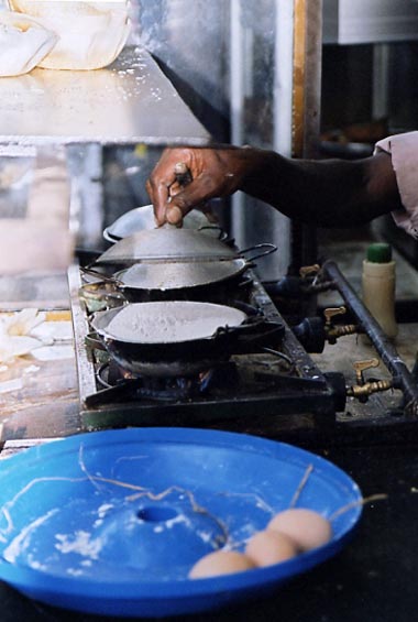 Marchand de crêpes.