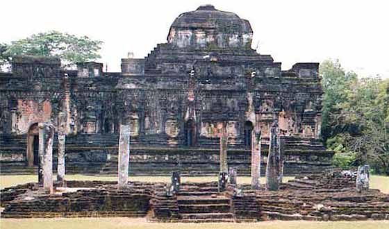 Ruines de Polonnaruwa.