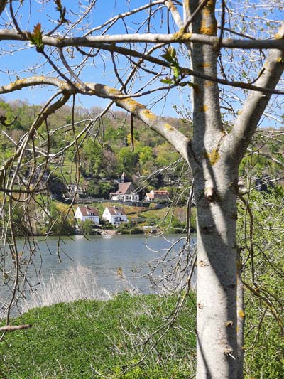 Chemin de halagede Saint Aubin