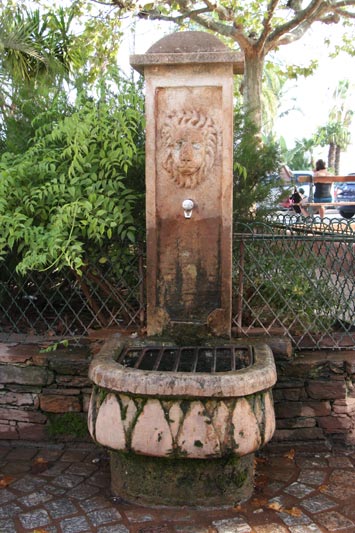 Fontaine du jeu de boules